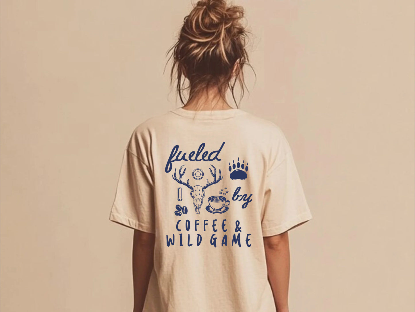Fueled by Coffee and Wild Game T-Shirt