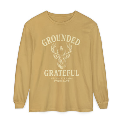 Grounded & Grateful Deer Long Sleeve Tee
