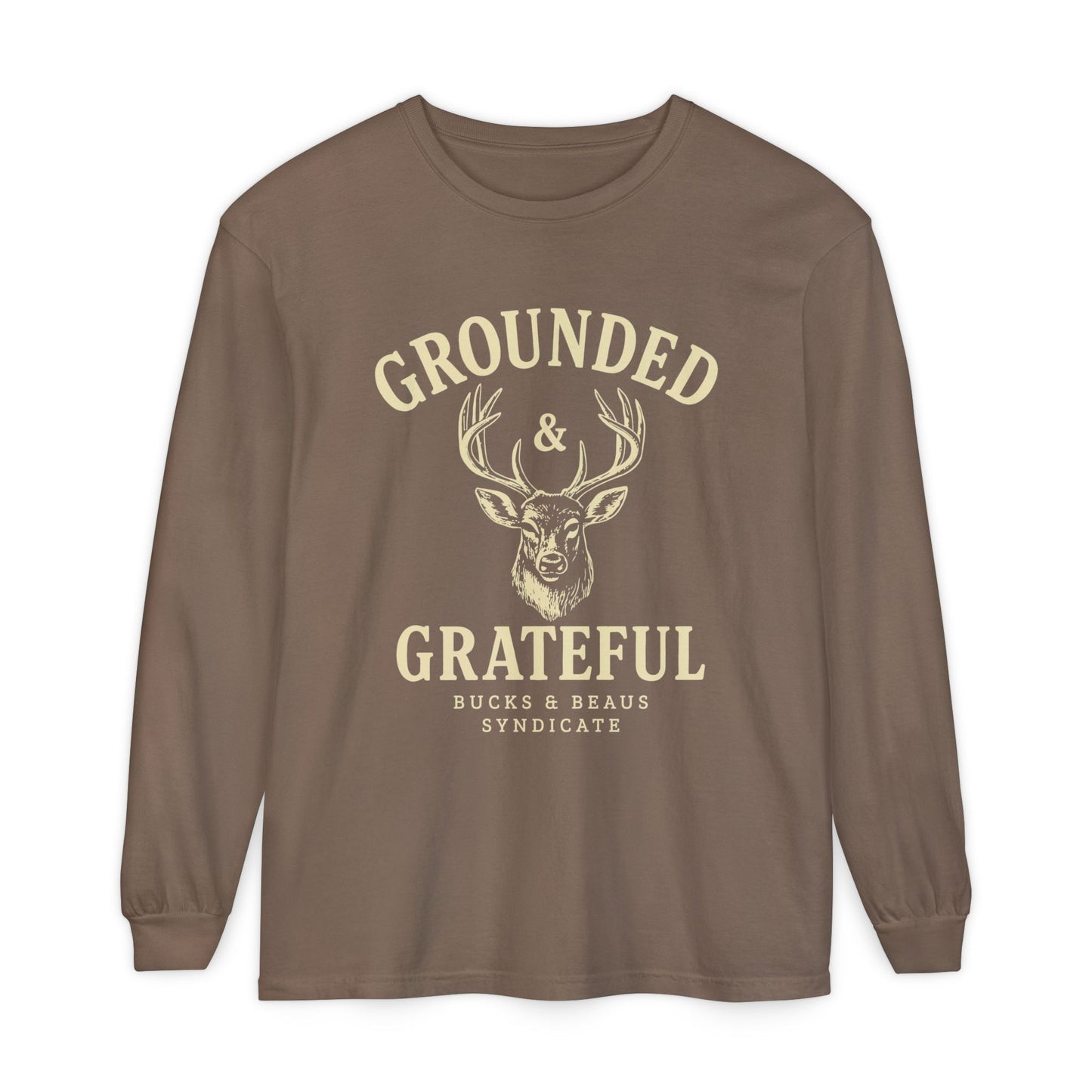 Grounded & Grateful Deer Long Sleeve Tee
