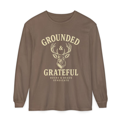 Grounded & Grateful Deer Long Sleeve Tee