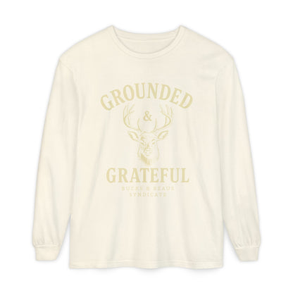 Grounded & Grateful Deer Long Sleeve Tee