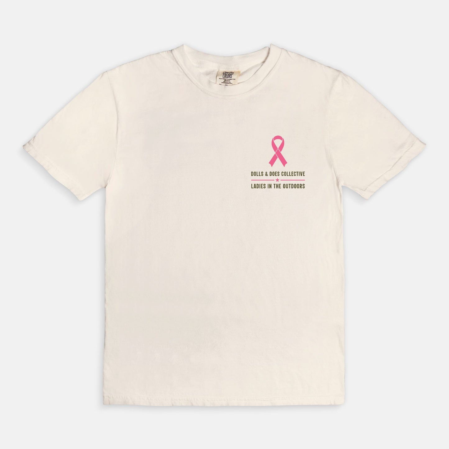 Courage in Camo. Power in Pink. Breast Cancer Awareness Tee