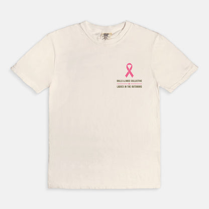 Courage in Camo. Power in Pink. Breast Cancer Awareness Tee