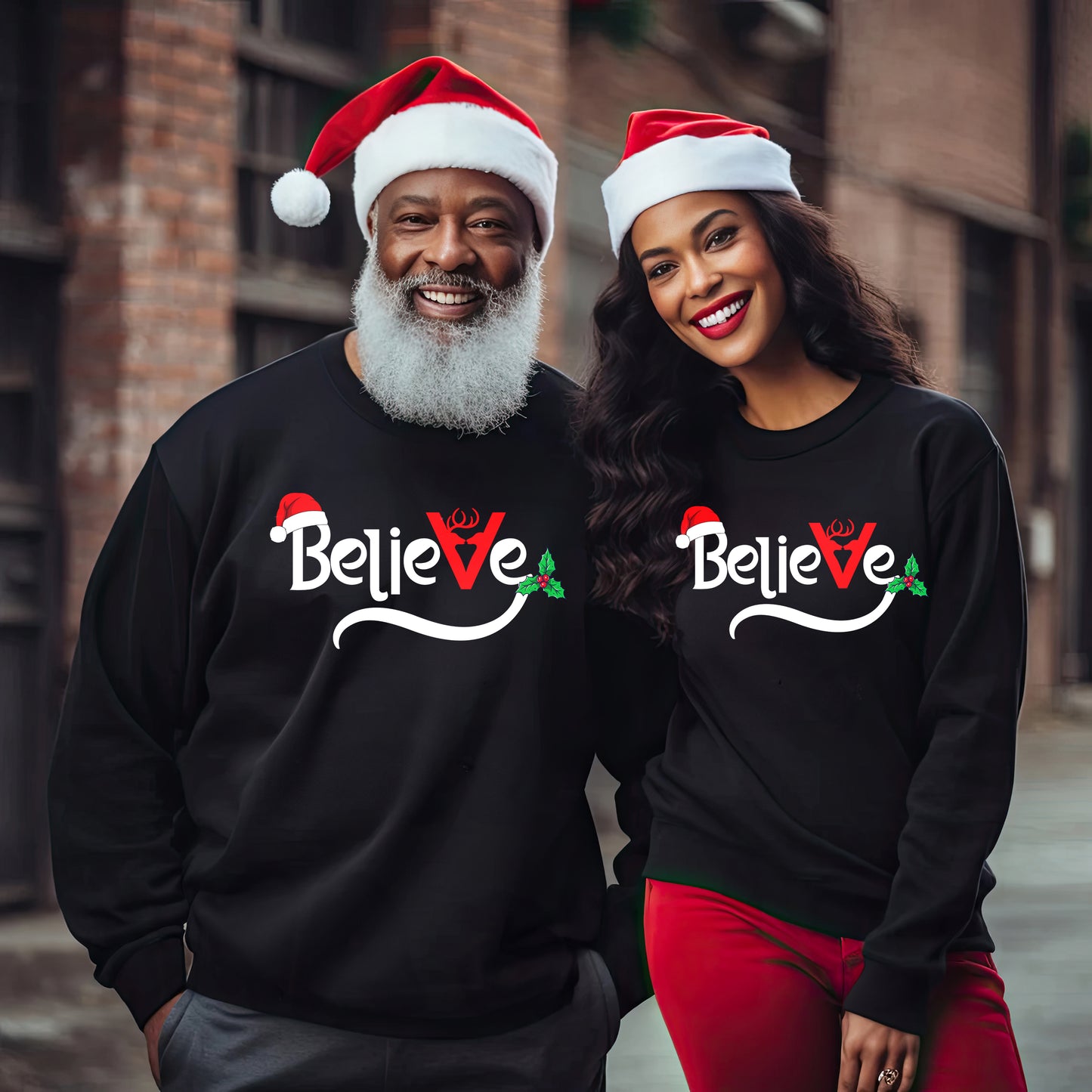 Believe Holiday Special Edition Long Sleeve Jersey T-Shirt