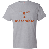 Right & A"doe"able Youth T-Shirt