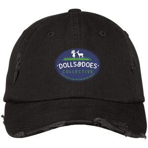 Dolls & Does Signature  Distressed Trucker Cap