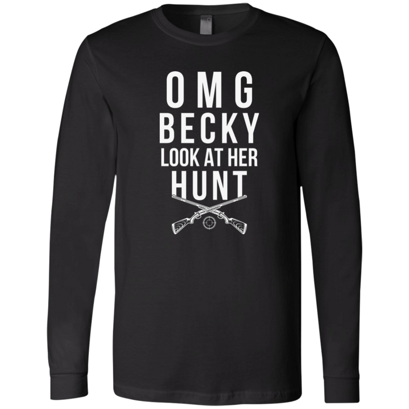 Baseball OMG Becky Look at That Bunt..Funny Heather Grey Unisex Tri